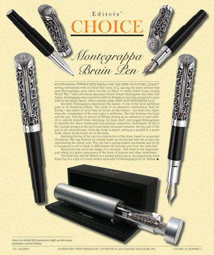 Editors Choice - Montegrappa Brain Pen